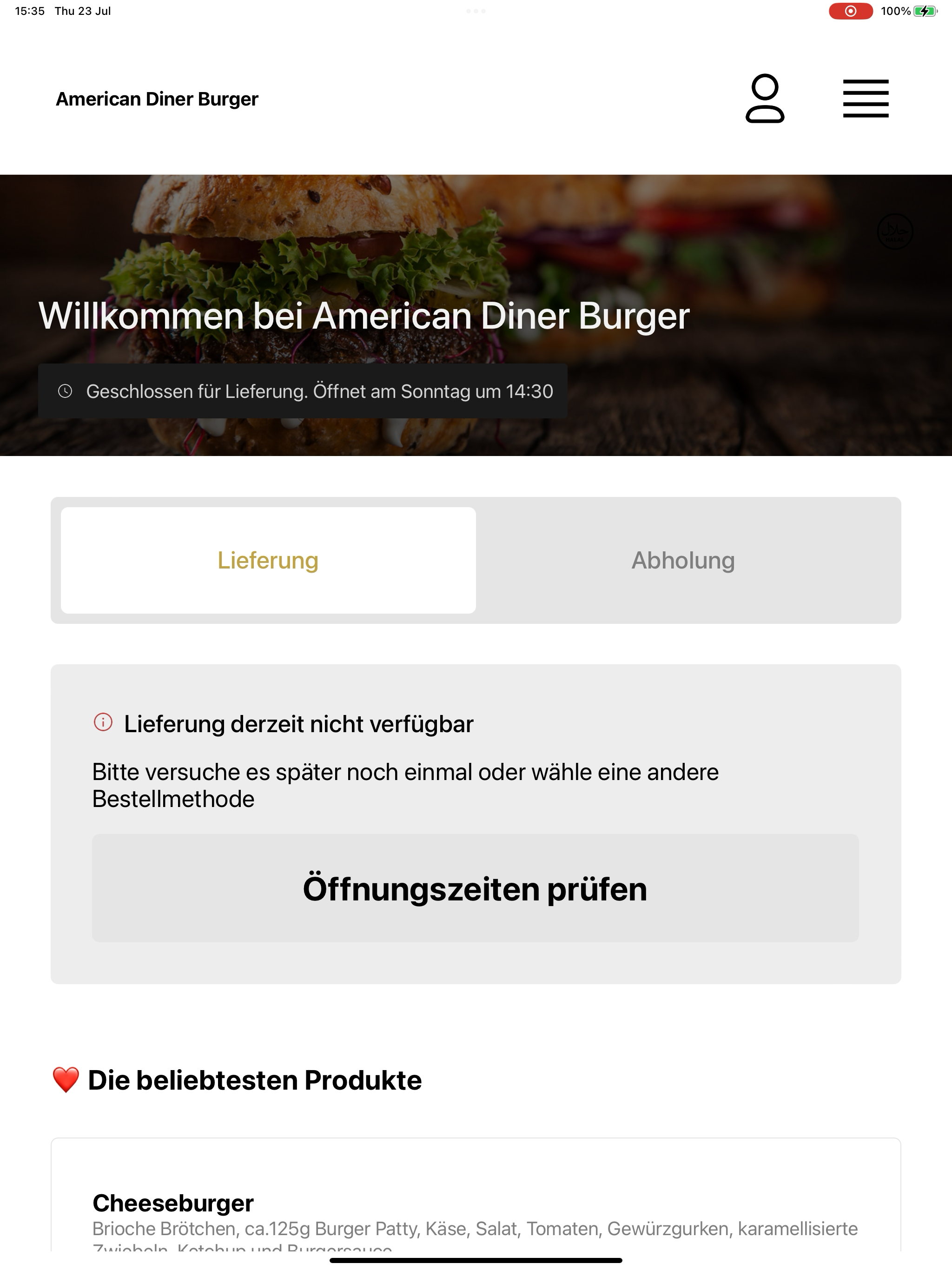 American Diner Burger screenshot 14