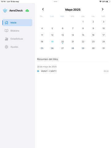 AerocheckApp app screenshot