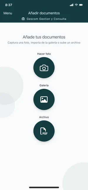 Gescom Gestion y Consulta screenshot 3