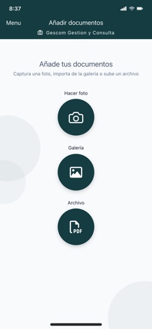 Gescom Gestion y Consulta screenshot