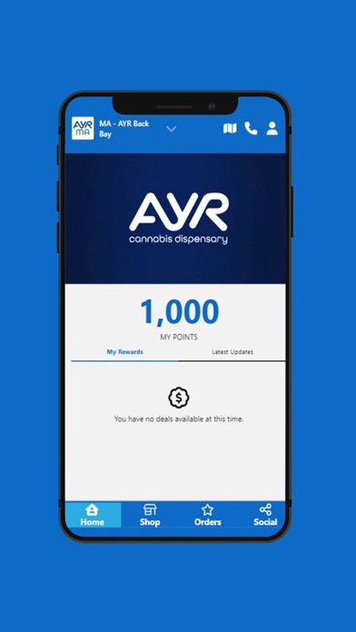 AYR Dispensary Pennsylvania Screenshot