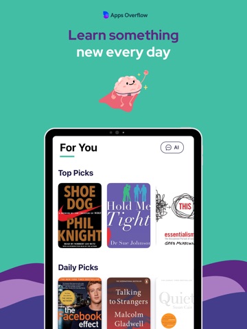 Book Summaries Daily: Flasher iPad screenshot