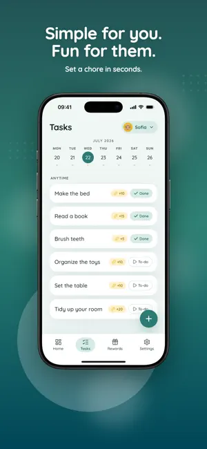 Lootti: Kids Chores & Rewards screenshot 1