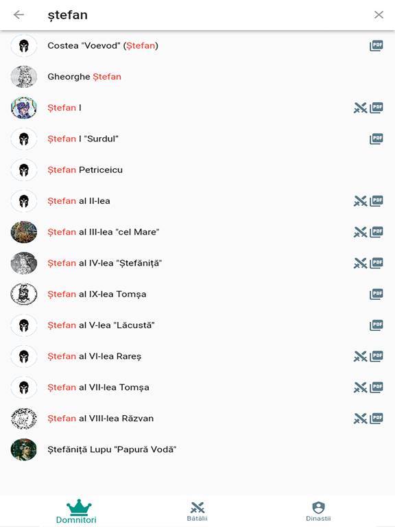 Istorie - Domnitori și Bătălii iPad screenshot