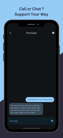 Psychiapp: Psychiatrist AI iPhone screenshot