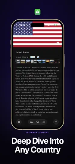 Screenshot von The CIA World Factbook auf dem iPhone 2