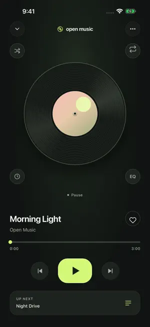 Open Music Player screenshot 1
