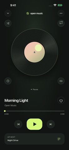 Open Music Player screenshot 1
