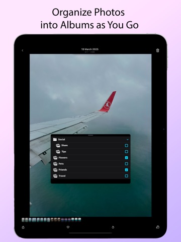 Swipe Photo Deleter - PicWipe iPad screenshot