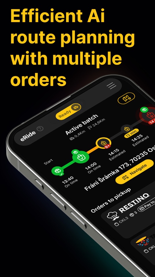 #2. eRide Delivery (iOS) 게시자: Objedname s.r.o.