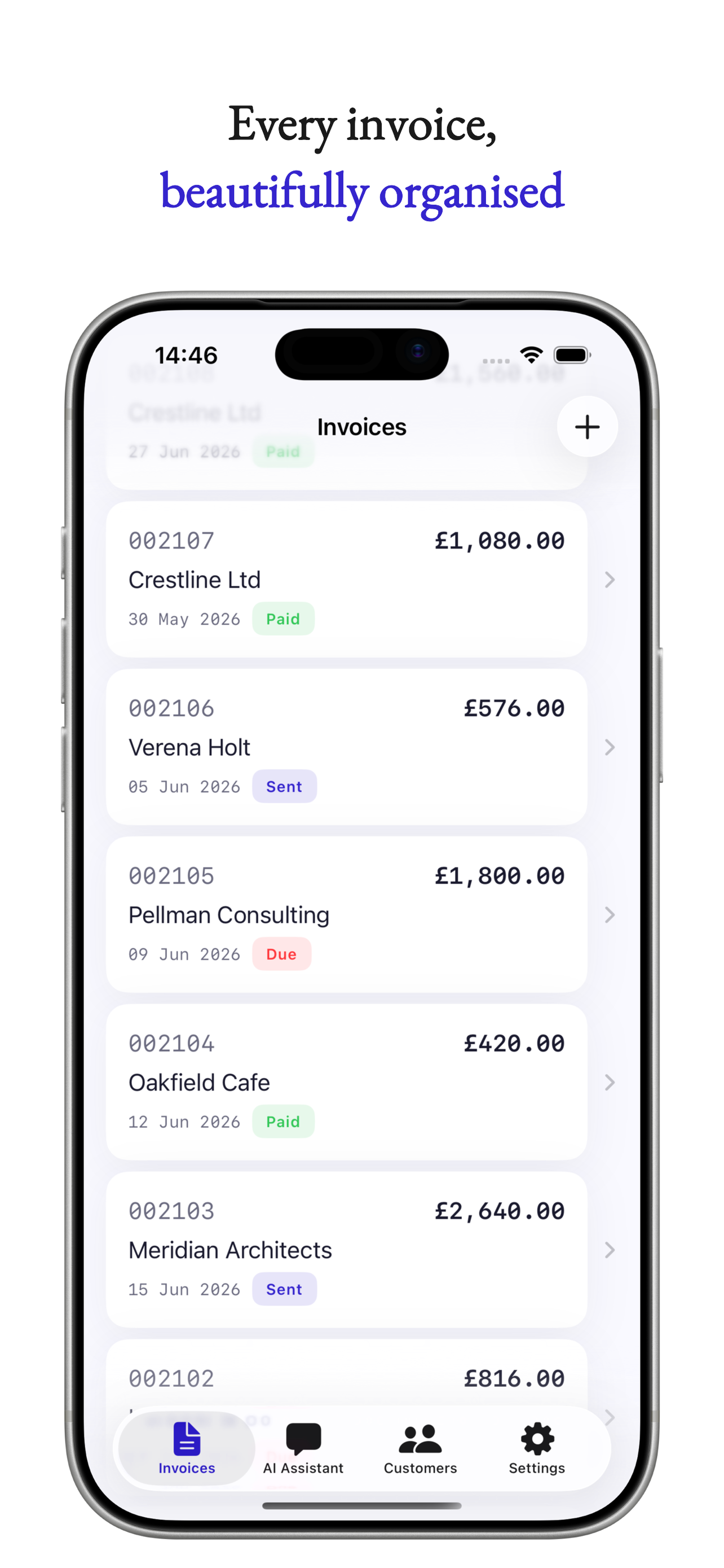 Invoisata: AI Invoice Maker screenshot 3