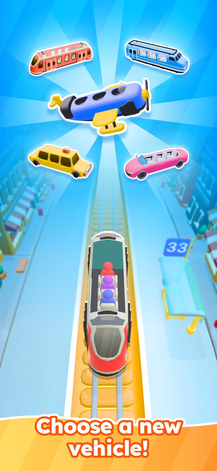 Subway Jam－ Bus Sorting Puzzle