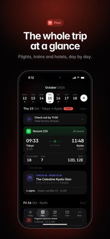 Tabi: Trip Planner screenshot 2