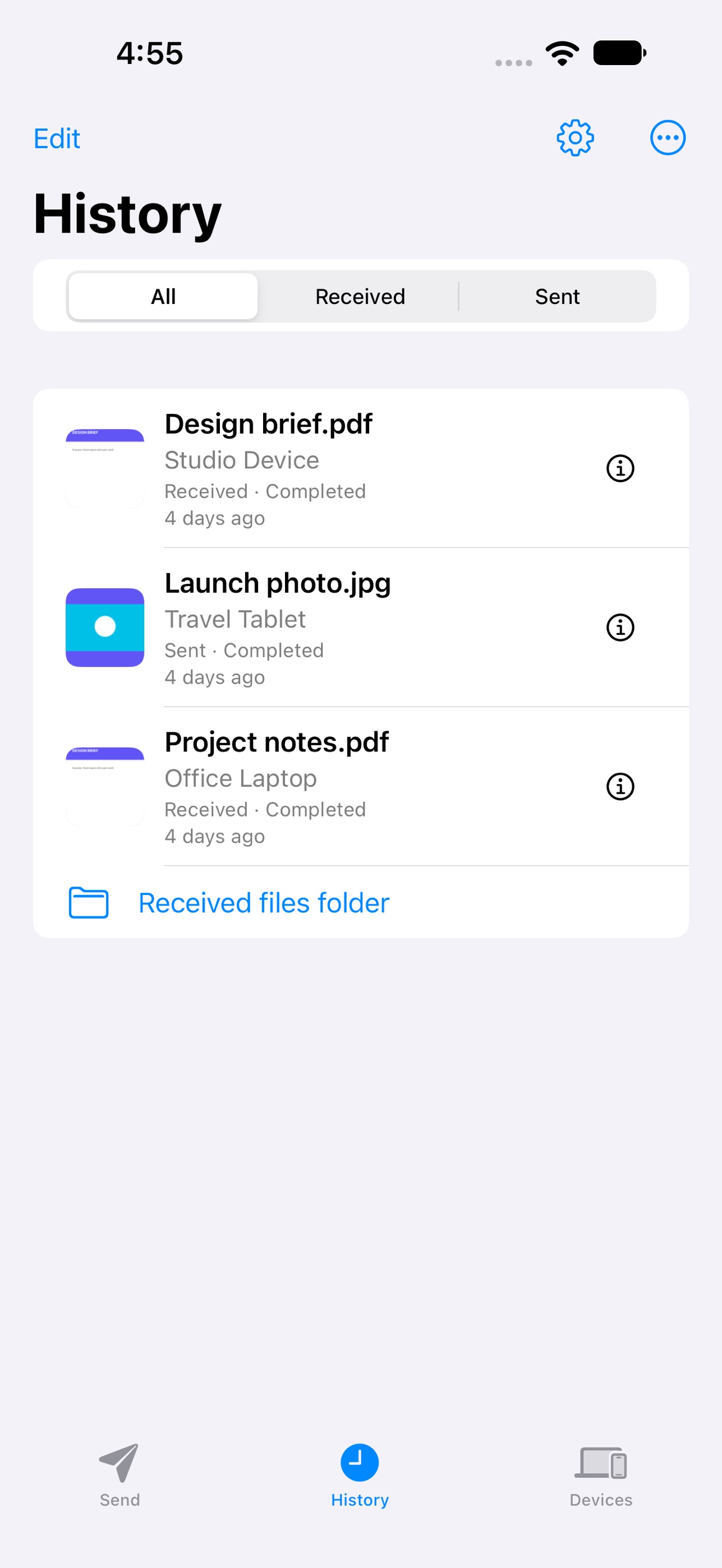 Screenshot 3 of DropMesh Mobile