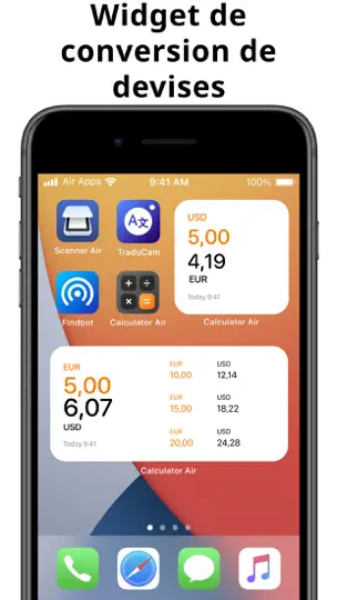 Capture d'écran de Calculatrice Air sur iPhone 6