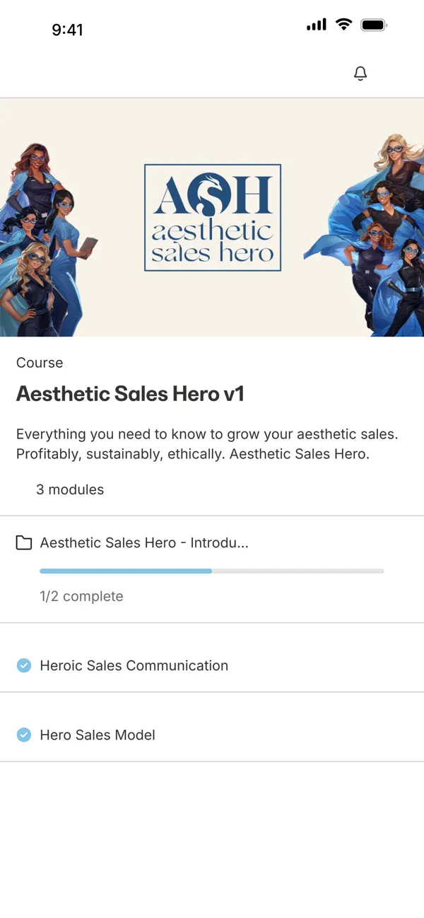 Screenshot #2 pour Aesthetic Sales Hero