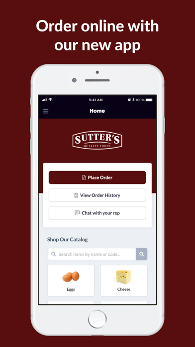 Sutters Foods Screenshot