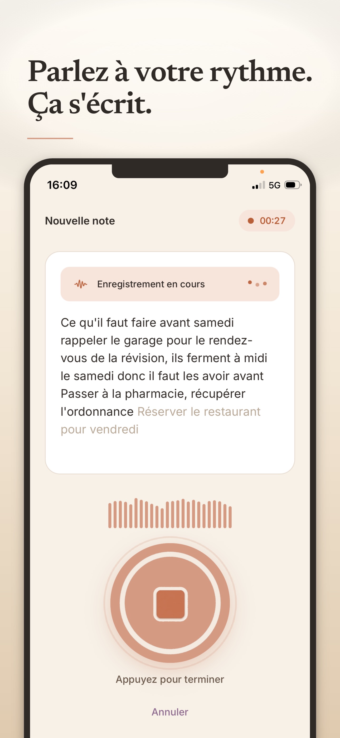 Screenshot 2 of TalkEasy – Dictée vocale IA