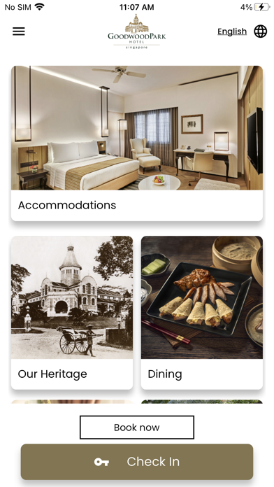 Goodwood Park Hotel Screenshot