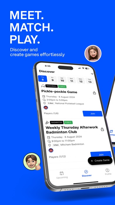 Playdoor - Sports matchmaking Screenshot 1 - AppWisp.com