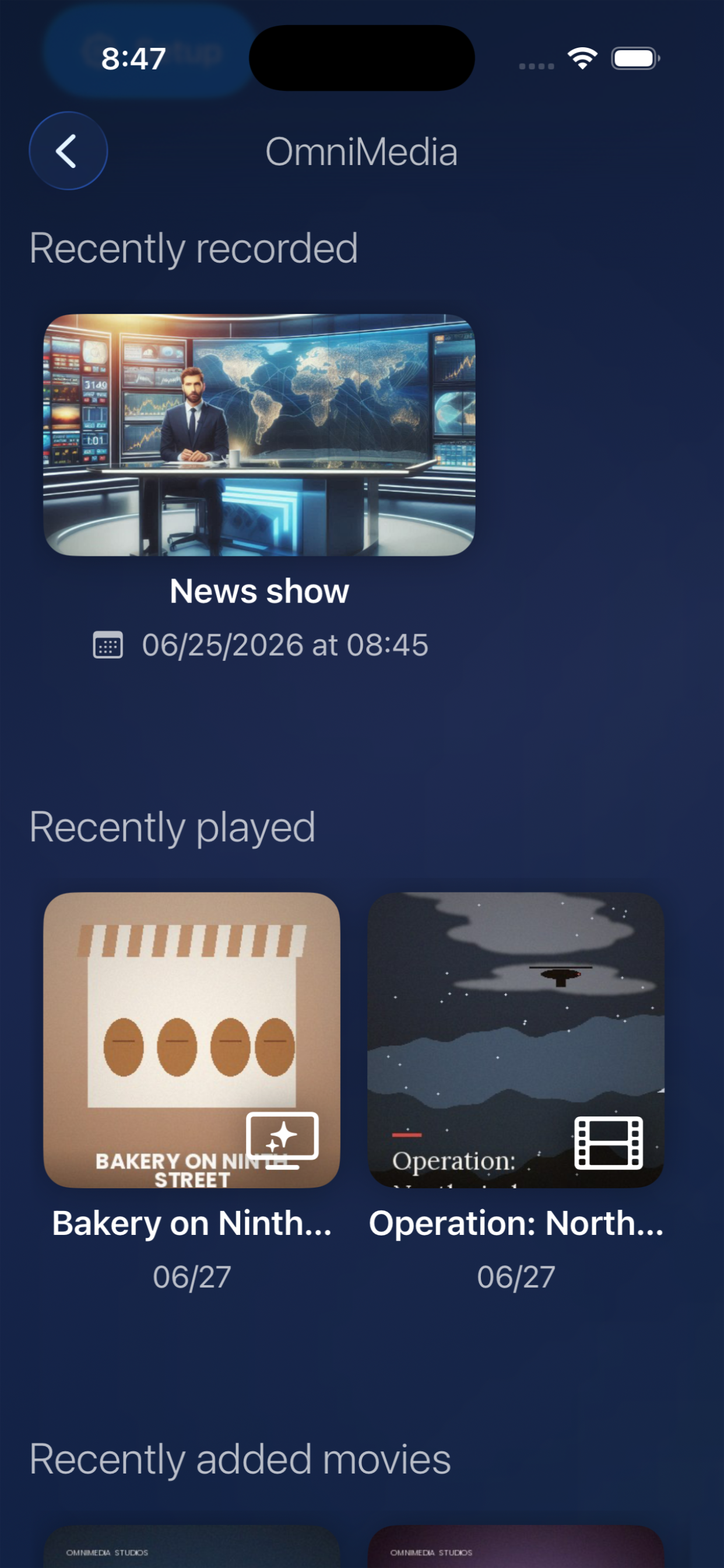 OmniMedia screenshot 2