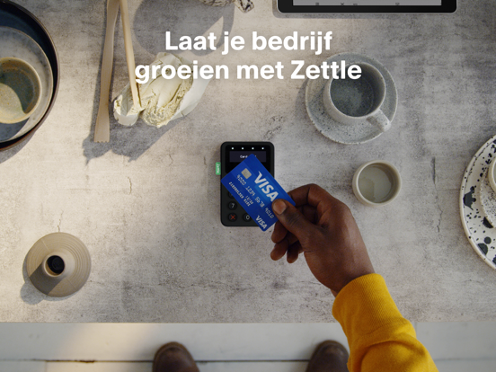 PayPal POS (voorheen Zettle) iPad app afbeelding 1