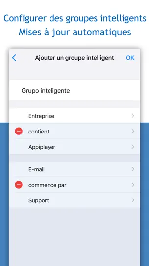 Capture d'écran de Group SMS And Email sur iPhone 5