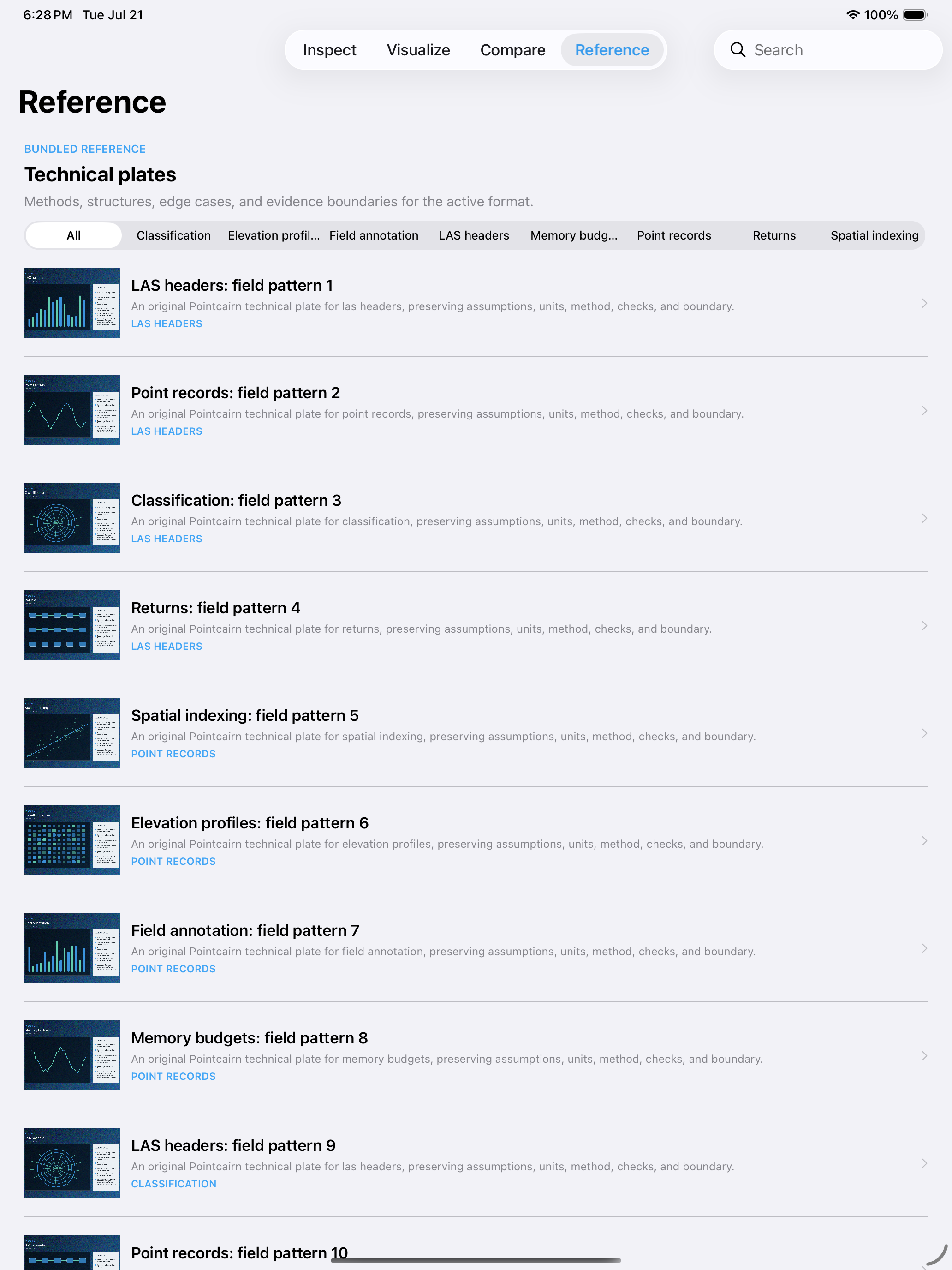 Pointcairn: LAS Field View iPad screenshot 3 of 3