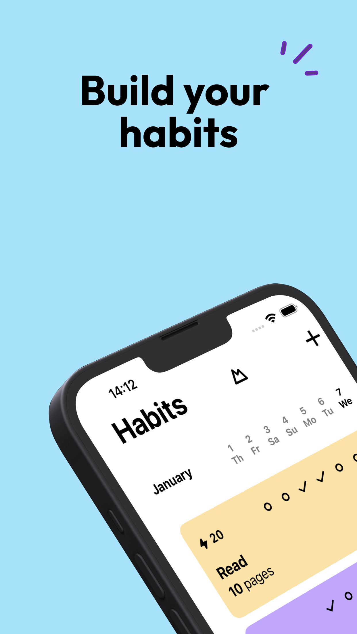 Screenshot 2 of Onrise: Habit Tracker & Focus