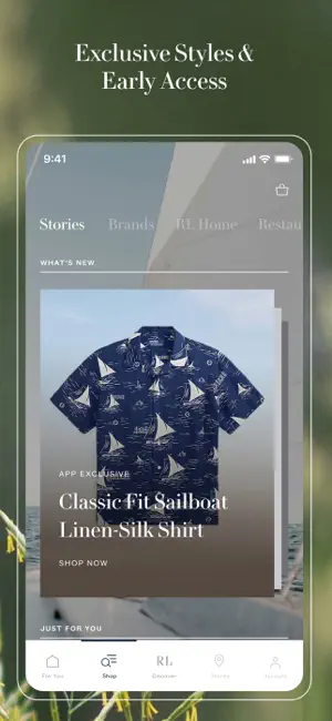 Ralph Lauren: Luxury Shopping iPhone screenshot 4