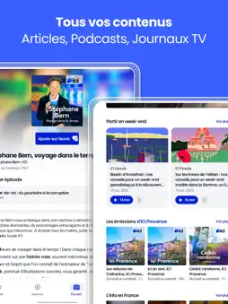 ICI : Radio, TV, Podcast, News screenshot 13