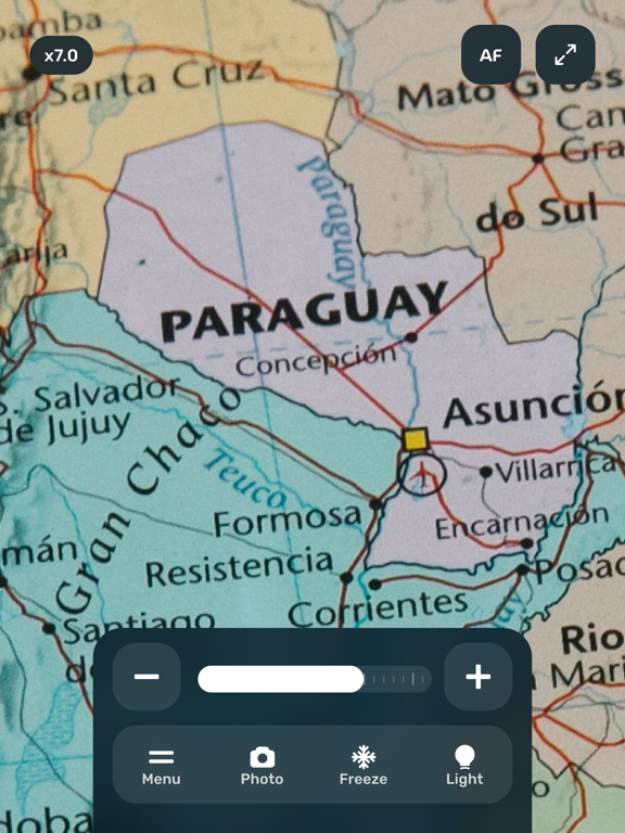 The Best Magnifier iPad screenshot 3 - Utilities app