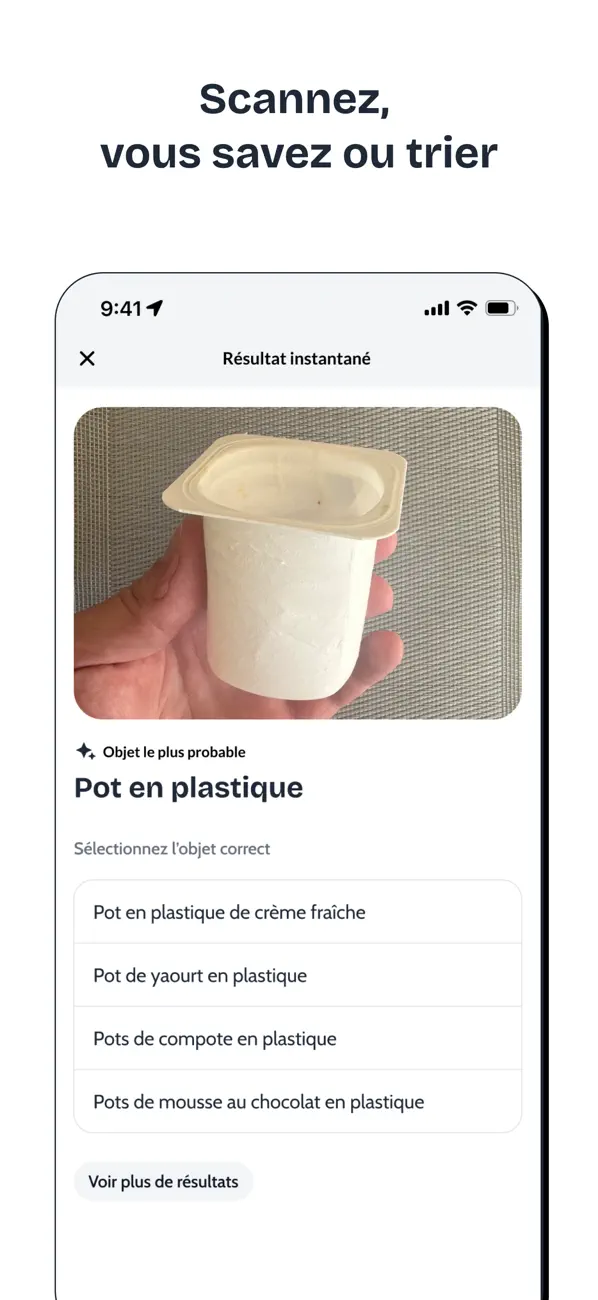 Screenshot #1 pour Guide du tri sélectif