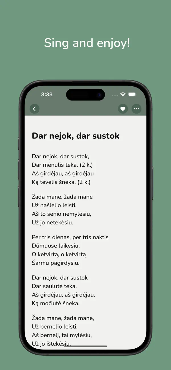 #2. Dainorėlis (iOS) โดย: Darius Cepulis
