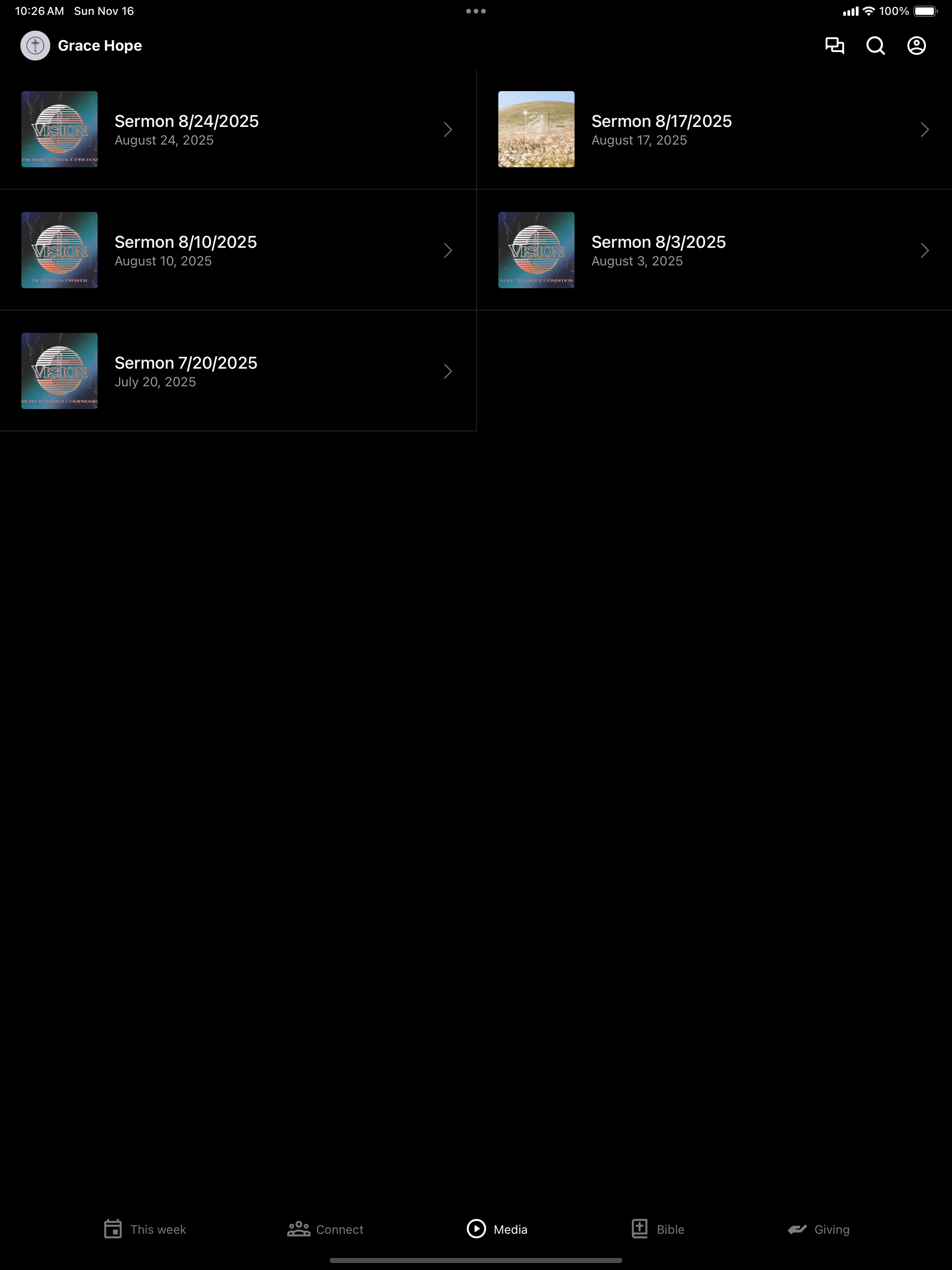 Grace Hope Church screenshot 6