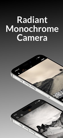 Radiant Monochrome Camera iPhone screenshot