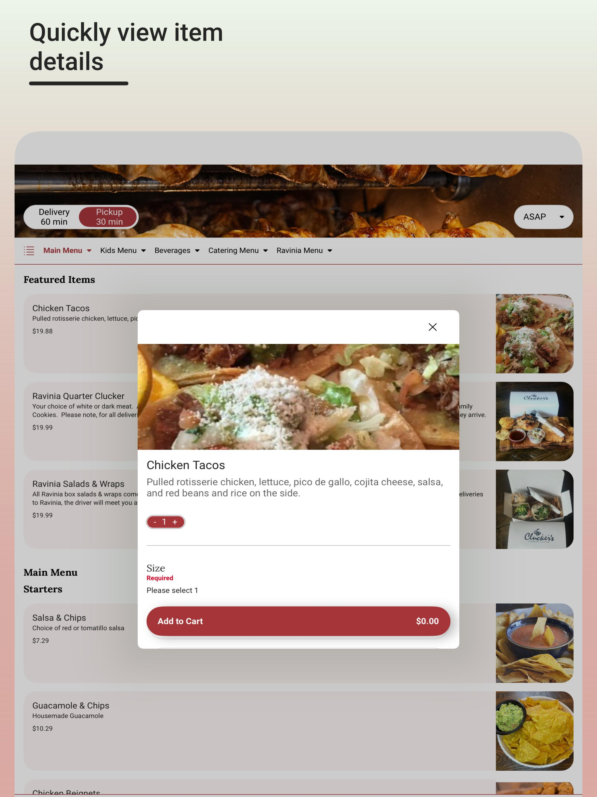 Clucker's Charcoal Chicken