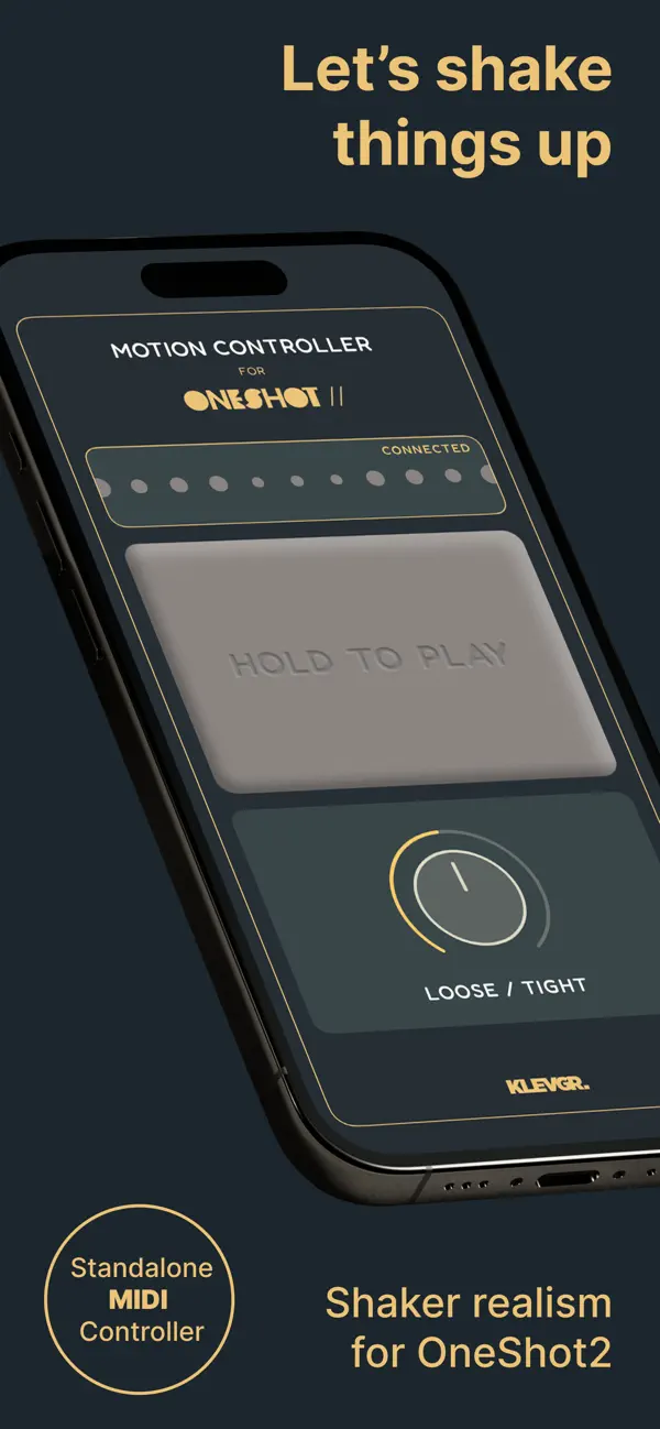 #1. Motion Controller (iOS) Ved: Klevgränd produkter AB