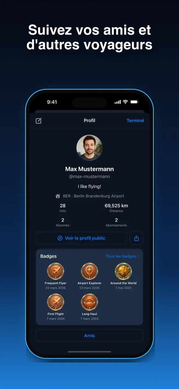 Screenshot #3 pour YourFlights - Flight Tracker