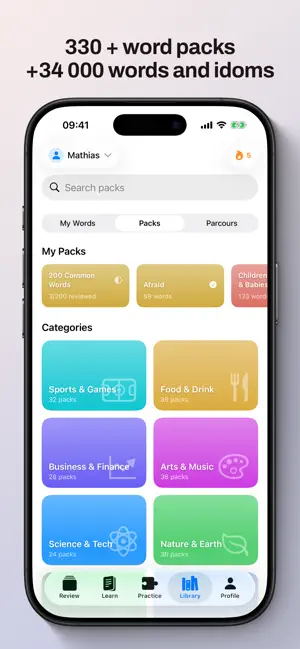 Swift English Vocabulary screenshot 4
