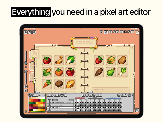 ‎Pixquare - Pixel Art Studio Screenshot