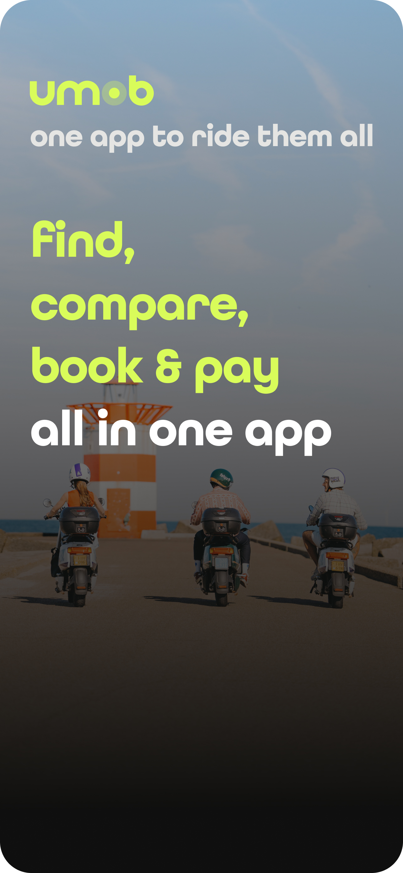 umob – all rides in one app