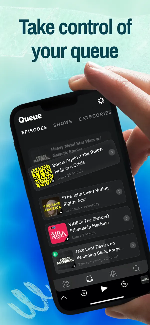 #1. Castro: Podcast App & Player (iOS) 来自: Bluck Apps