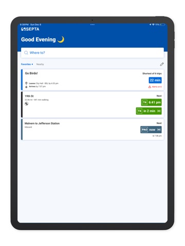 App screenshot