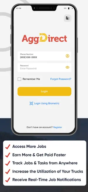 AggDirect Trucker screenshot 1