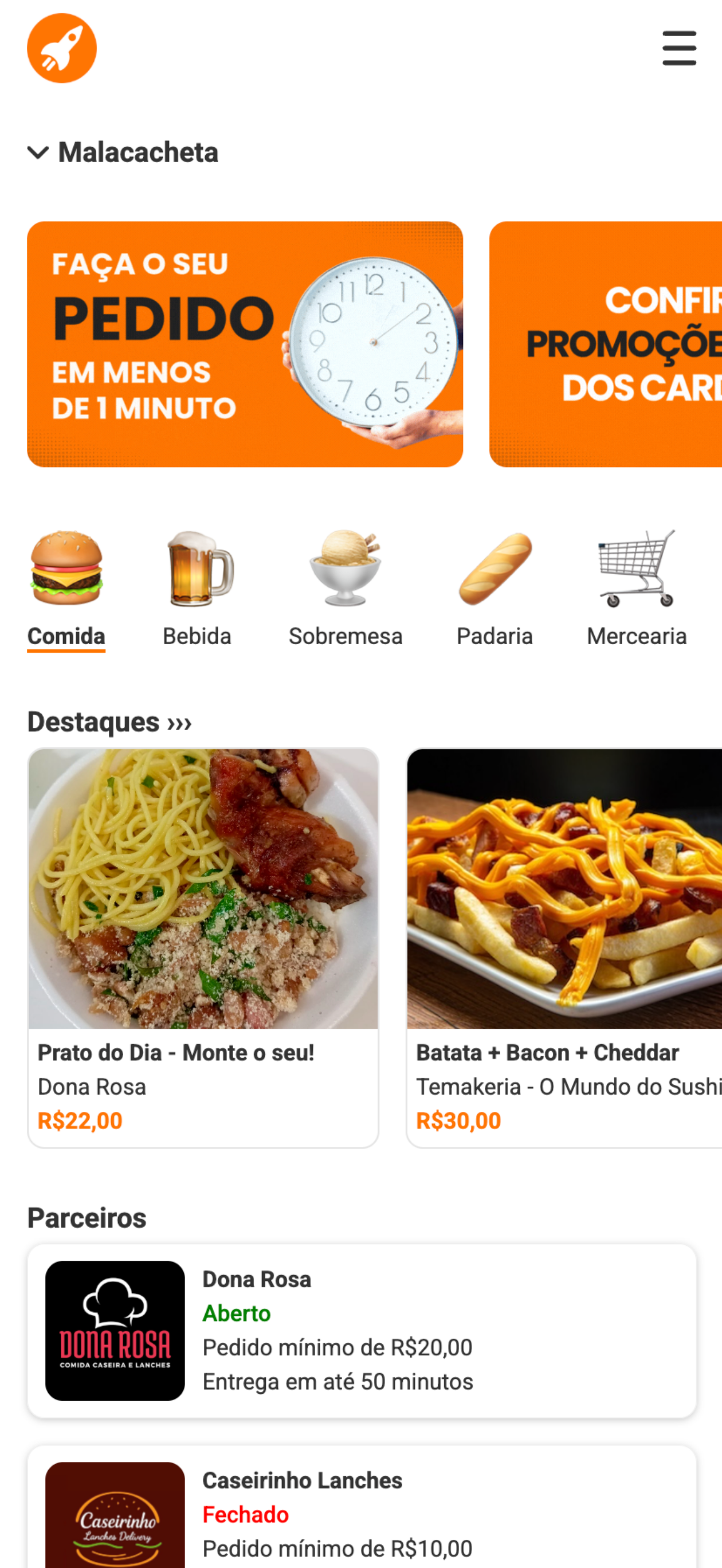 Foguetão Delivery