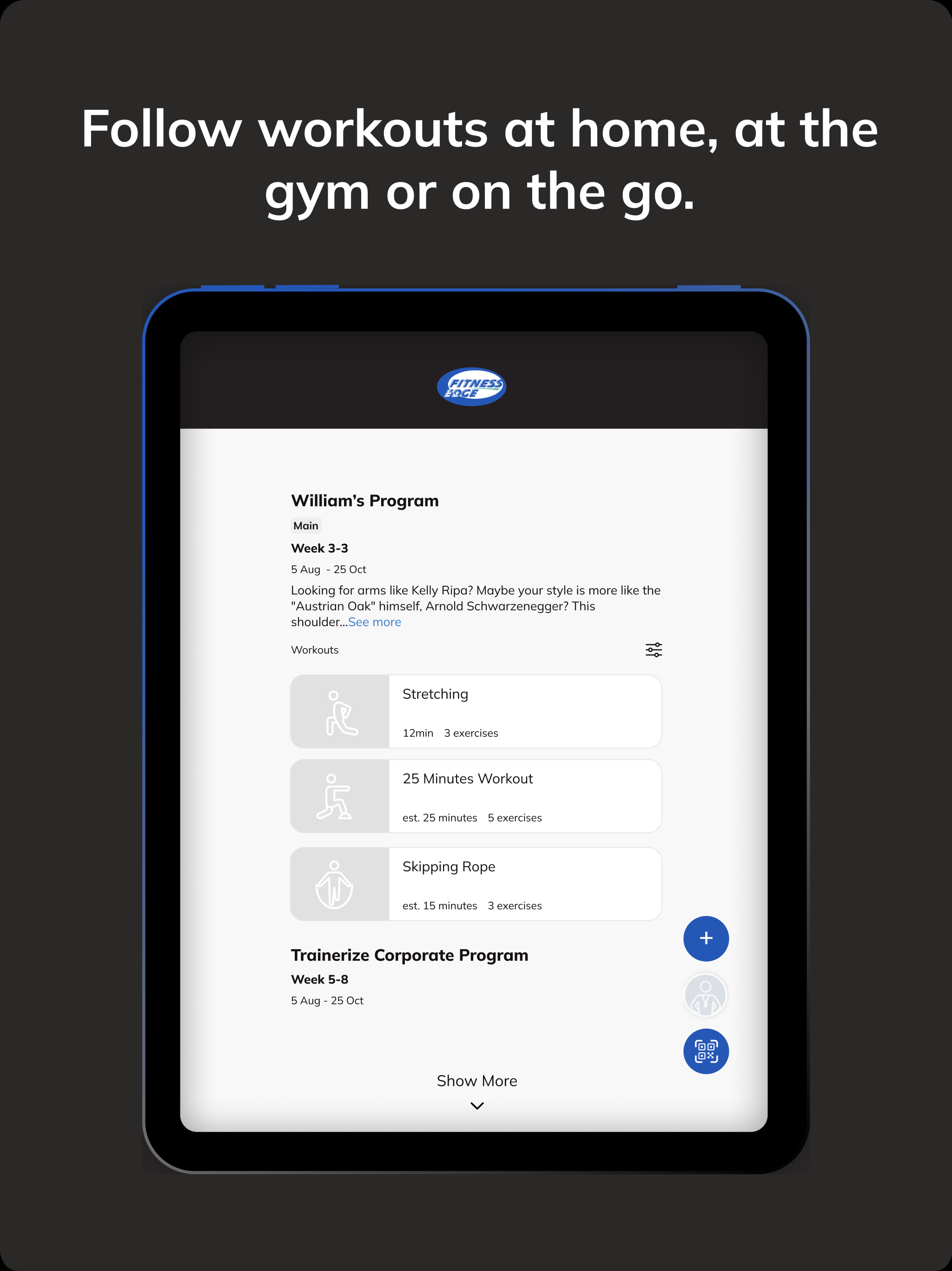 Fitness Edge Mobile screenshot 13