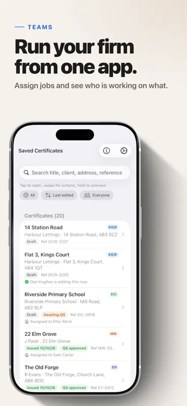 iCertifi Cloud Pro: Sync screenshot 3 of 10
