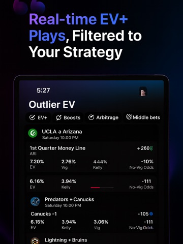 Parlay Plug : Slip analysis iPad screenshot
