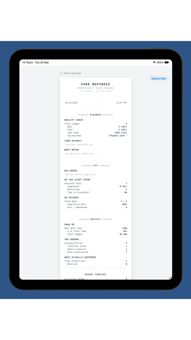 FAKE BUSYNESS Screenshot 9 of 10